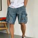 Men's Clothing Summer New Shorts Slim Fit Skinny Washed Jeans Youth Popular Mid Waist_mkmklike.com