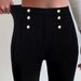 Women's Clothing New Fashion Trousers, High Waist, Slim Fit, Double Breasted_mkmklike.com