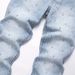 Men's Slim Fit Stretch Jeans Rhinestone Embellished Heavy Duty Flared Pants High Street Trendy Denim_mkmklike.com