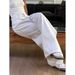 "Relaxed Fit Women's Jeans – High Waist Wide Leg Trousers With Vintage Wash (Breathable Cotton, Non-Restrictive, All-Day Comfort)"_mkmklike.com