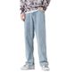 Men's Loose Straight Leg Jeans Style Elastic Waist Dropshipping_mkmklike.com