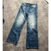 Streetwear High-Waist Straight-Leg Jeans For Teens – Trendy Washed Denim Pants With Stretch, Casual & Urban Style_mkmklike.com
