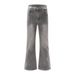 Washed Vintage Denim Flared Men's Hippie Trend Loose Casual Wide-Leg Trousers Basic Versatile Floor-Length Pants_mkmklike.com