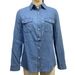 Denim Shirt Casual Lapel Single-breasted Women's Long-sleeved Denim_mkmklike.com