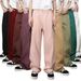 Men's Clothing Multi Color Colored Jeans Men's Trendy Brand Loose Wide Leg Straight Pants Simple And Versatile Trousers_mkmklike.com