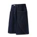 KOOSSOASIS American Vintage Denim Seven-Point Denim Shorts Men's And Women's Loose Straight Wide-Leg Eight-Point Pants Couple Casual Pants Tide_mkmklike.com