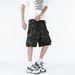 Urban Camo Cargo Shorts – Military-Inspired Washed Denim With Multi-Pocket Design (Tactical Aesthetic, Light Stretch, Summer Essential)_mkmklike.com