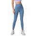 New Style Nude Lycra Yoga Women High Waist Hip Lift Leggings Casual Cut Comfortable Professional Seamless Fitness Pants_mkmklike.com