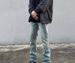 Men's Oversized Distressed Jeans - Korean Style Slim Fit Denim Pants With High Street Casual Aesthetic_mkmklike.com