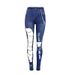 Special Offer On : European And American Style Exaggerated Ripped Jeans For Women With Chain_mkmklike.com