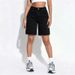 Women's High-Waisted Light Blue Denim Shorts Summer Versatile Basic Style Flattering for All Body Types_mkmklike.com