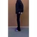 Black Scythe-cut Jeans With A High-end Drape, Flared Pants, Suitable For Slightly Overweight Men, Clean Fit Style_mkmklike.com