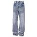Retro Dirty Fit Jeans – Distressed Lightning Wash Bootcut Denim Pants With Flared Hem (S/M/L/Xl) Fashion Trends_mkmklike.com