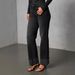 Women's Clothing Fashionable Casual Straight Leg Jeans Rhinestone Washed_mkmklike.com