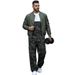 HME Men's Camouflage Jumpsuit High Street Trend Jeans Overalls European American Style Cross Border TEMU SHEIN_mkmklike.com