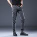 Jeans Source Men's Elastic Pants Multi-Specification Teen Versatile Long Pants Men_mkmklike.com