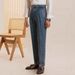 Men's Clothing Autumn and Winter Naples Retro High Waist Straight Pants Japanese Gentleman's Mix and Match Heavy Washed Denim Casual Pants Trousers_mkmklike.com