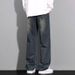 Men’s American Vintage Straight-Leg Jeans – Oversized Relaxed Fit Denim Pants For Casual & Streetwear (Retro Blue, Sizes S- To 3XL)_mkmklike.com