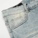 Punk Washed White Straight-Leg Jeans For Men, Trendy Brand, Faded And Distressed, Clean Fit, Versatile Casual_mkmklike.com