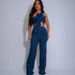 Women's Clothing Spring And Summer New Women's Fashion Suspender Tube Top And Denim Trousers Suit Two Piece Set_mkmklike.com