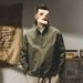 Mountain Style 2025 Spring And Autumn New Stand Collar Loose Urban Outdoor Commuter Workwear Jacket For Men_mkmklike.com