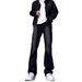Black And Gray Washed Jeans Men's Spring And Autumn High Street Retro Loose And Thin Versatile Trendy Brand Micro-pull Pants Washed And Old_mkmklike.com