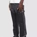Men's Denim Overalls European And American Tooling Elastic Patch Denim Laminated Flared Pants_mkmklike.com