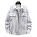 Handsome Casual For Men In 2025, New And Autumn Tie Dyed Denim Jacket, Men's Trendy Youth Spring Jacket_mkmklike.com