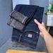New Autumn And Winter Velvet Thickened Men's Trousers Slim-fitting Not Tight Straight Trendy Versatile Men's Jeans Men_mkmklike.com