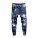 Men's Clothing Fashion Brand New Jeans Men's Loose Style Trendy Slim Fitting Casual Harem Worn Men's Autumn Workwear Pants_mkmklike.com