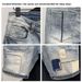 Men's Distressed Denim Shorts – Vintage Washed & Stretch Fit (Light Blue, Sizes 28-36)_mkmklike.com