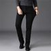 Men's Slim Fit Straight Leg Jeans Stretchy Style Summer Comfortable Fit Denim_mkmklike.com
