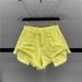 Women's High-Waisted Slimming Fringe Ripped Denim Shorts Summer 2026 A-Line Wide Leg Hot Pants Leg Lengthening Hot Girl Style_mkmklike.com