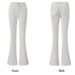 Wholesale And Dropshipping: Women's Versatile Bell-bottom Jeans, Floor-length, Fleece-lined, Regular American Style,_mkmklike.com