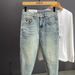 Men's Washed Straight-Leg Jeans - Japanese-Inspired Loose Fit, High Street Fashion For Summer_mkmklike.com