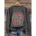 Women's Clothing round neck printed sweatshirts spring and autumn hot selling casual all match long sleeved men's and women's tops_mkmklike.com