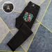 European Spring/summer Black Jeans For Men, High-end Trendy Brand, Stretch Slim Fit, Fashionable Casual Versatile Long_mkmklike.com