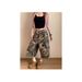American Style Destroyed Camouflage Pants Unisex Summer 2025 New Trendy Brand Cargo Capri Shorts_mkmklike.com