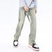 Nordmann European And American Style Ribbon Yellow Mud-Dyed Frayed Edge Jeans For Men High Street Cool Hip-Hop Loose Straight_mkmklike.com