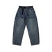 Men's Clothing Street Washed Workwear Jeans For Men Spring And Autumn Trendy Brand Loose Versatile Casual Trousers Straight Pants For Men_mkmklike.com