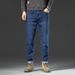 Fattened Plus Size Jeans Wholesale Four Seasons Versatile Elastic Light Business Jeans Men's Simple Retro Jeans_mkmklike.com