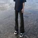 Cleanfit White Jeans Men's American High Street Vibe Pants Straight Slim Ruffian Handsome Scimitar Slightly Pulled Pants_mkmklike.com