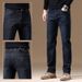 2025 Denim Jeans Men's New Light Business Straight Leg Slim Fit And High Display Casual Versatile Trendy Brand Pants Men_mkmklike.com