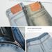 Women's Tencel Wide-Leg Jeans 2026 Spring/Summer New High-Waisted Slimming Stretch Loose Narrow Straight-Leg Long Pants_mkmklike.com