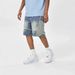 European And American Cross-border Popular For Men, With Five-pointed Star Patchwork, Loose Straight-leg Denim_mkmklike.com