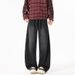 Men's Lyocell Retro Jeans - Loose Straight Leg American Vintage Wide Pants For Autumn & Casual Wear_mkmklike.com
