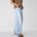 LKTM Men's Glacier Blue Straight Leg Jeans Summer Style Unisex Cleanfit Simple Couple Pants_mkmklike.com