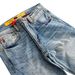 Men's Slim Fit Lightweight 11oz Selvedge Denim Jeans - Classic Straight Leg With Red Stitch Detail - Summer Comfort Stretch Cotton_mkmklike.com