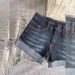 Petite Women's Low Waisted Rolled Up Denim Shorts, 2026 Summer New Style, Hot Girl Style, Stretchy, Tight Fitting, Slimming, Versatile Hot Pants_mkmklike.com