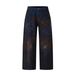 Men's High Street American Style Full Rhinestone Starry Sky Jeans - Straight Leg Stretch Denim Pants With Hand-Painted Glitter Details_mkmklike.com